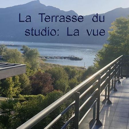 Petit Studio Dans Villa Bord De Lac Екс ле Бен Екстериор снимка