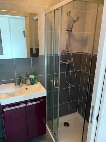 Petit Studio Dans Villa Bord De Lac Екс ле Бен Екстериор снимка